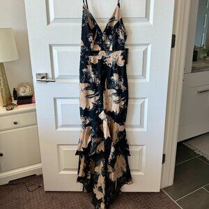 NEW Lulus High-low floral dress- XS